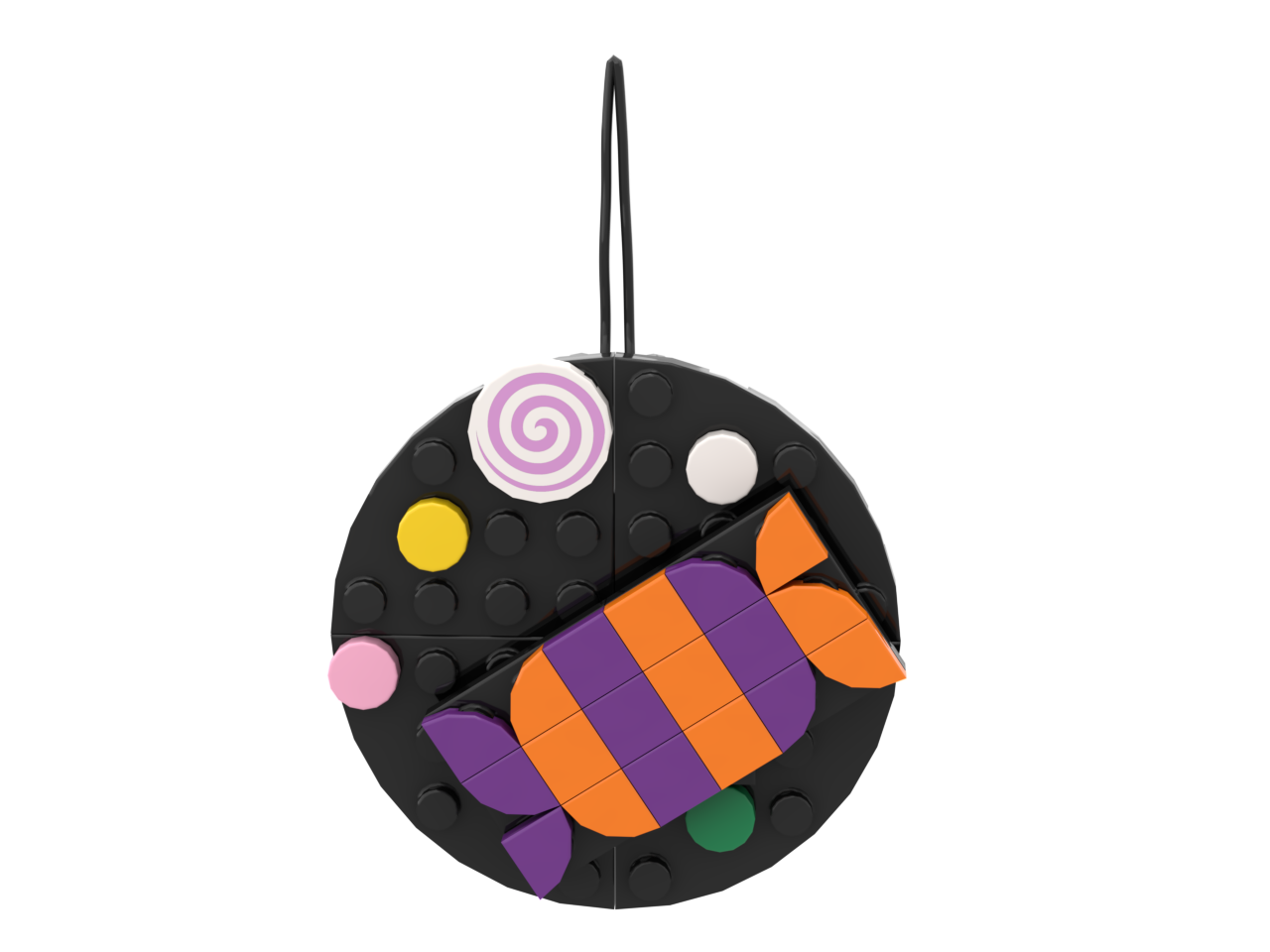 Buildable Halloween Fun – Brick Magnet & Hanging Set
