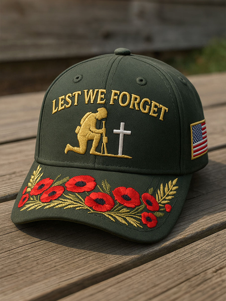 Memorial Day Print Hat