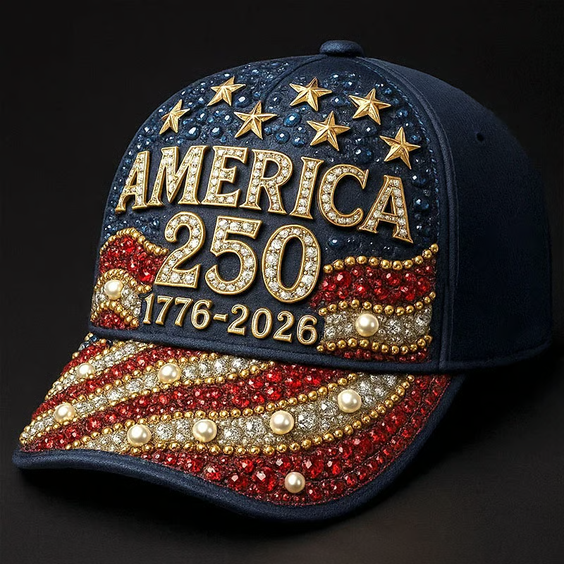 Unisex Casual Hat With 250Th Anniversary Print