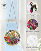 Acrylic Jigsaw Puzzle Suncatcher - Spring鈥檚 Radiant Promise