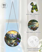 Acrylic Jigsaw Puzzle Suncatcher - Golden Valley