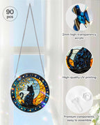 Acrylic Jigsaw Puzzle Suncatcher - Selene鈥檚 Cat