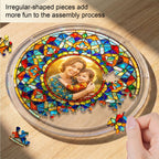 Personalized Acrylic Suncatcher - Halo of Devotion