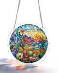 Acrylic Jigsaw Puzzle Suncatcher - Wilderness Bloom