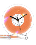 DIY Acrylic Puzzle Clock Kit - Vibrant Orange