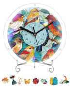 DIY Acrylic Puzzle Clock Kit - Birds in Harmony