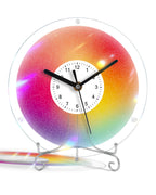 DIY Acrylic Puzzle Clock Kit - Chromatic Blur