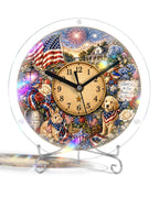 DIY Acrylic Puzzle Clock Kit - Patriotic Pets Cottage