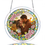 Personalized Acrylic Suncatcher - Forever love