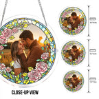 Personalized Acrylic Suncatcher - Forever love