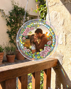 Personalized Acrylic Suncatcher - Forever love
