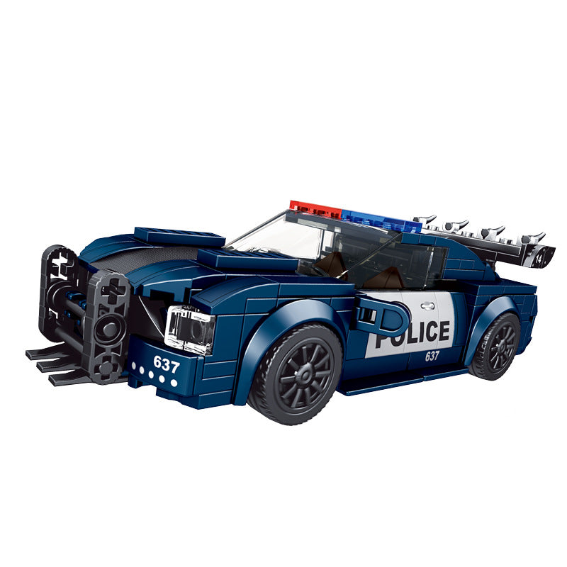 🚔 Urban Pursuit Police Car Building Set
