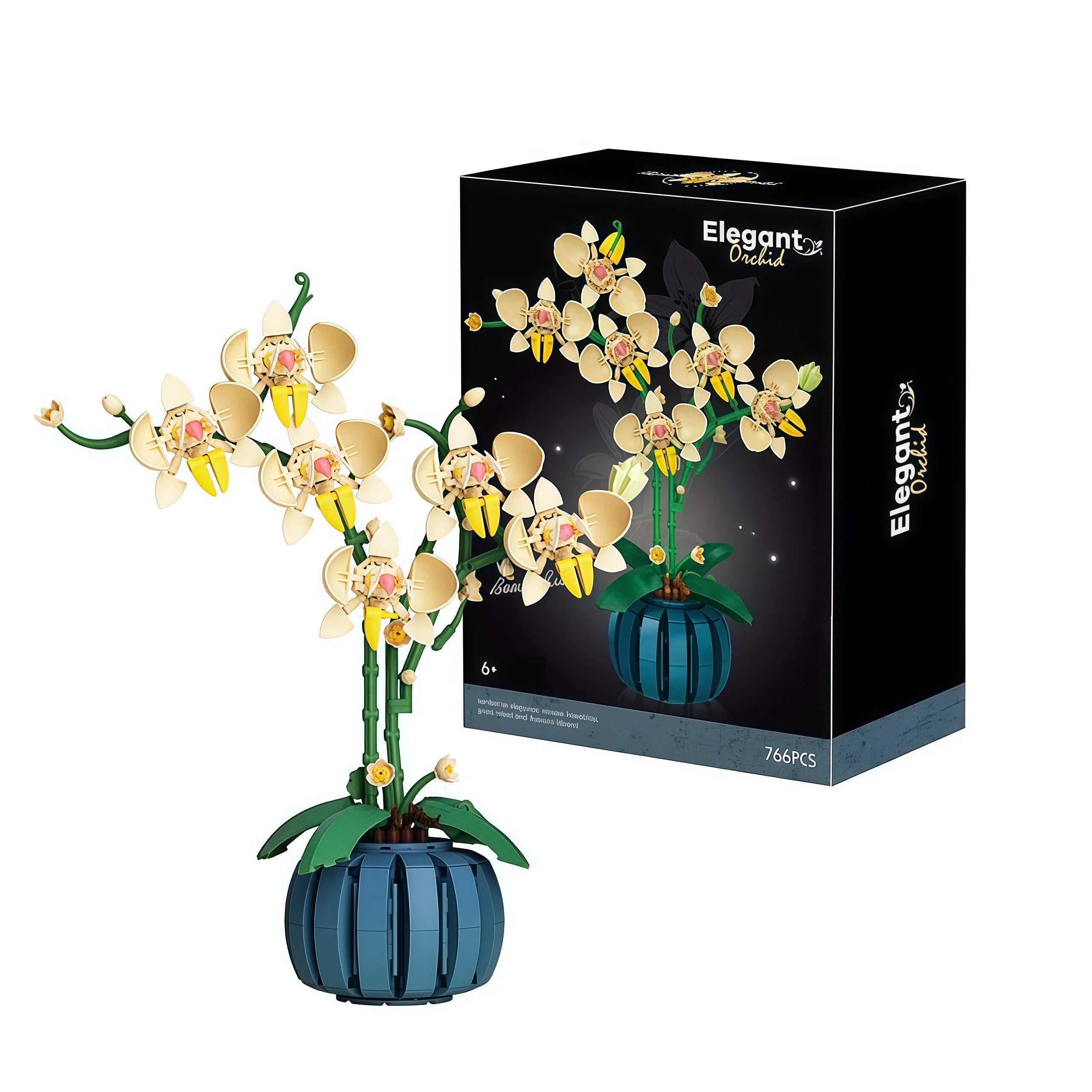 Blooming Orchid Brick Set – A Forever Flower for Your Home🦋