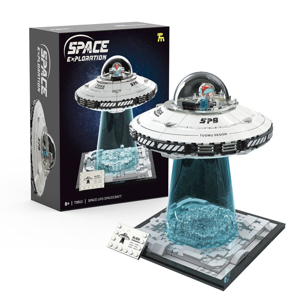 UFO Beam Encounter Brick Light Set