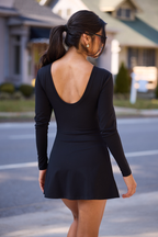 On My Terms Black Active Dress FINAL SALE