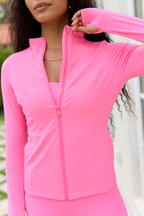 Active State Bubblegum Heat Pink Jacket FINAL SALE