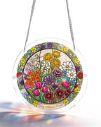 Acrylic Jigsaw Puzzle Suncatcher - Spring鈥檚 Radiant Promise