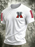 Men's Football Printed Short-Sleeve T-Shirt