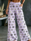 Women's  Casual Print  Palazzo Pants