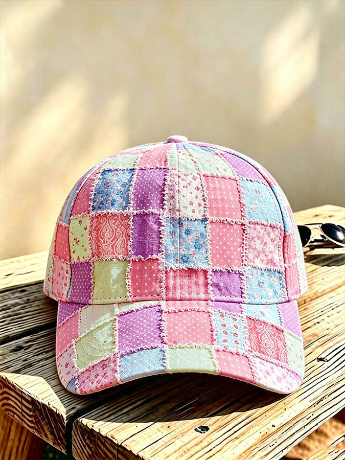 Unisex Floral Printed Casual Hat