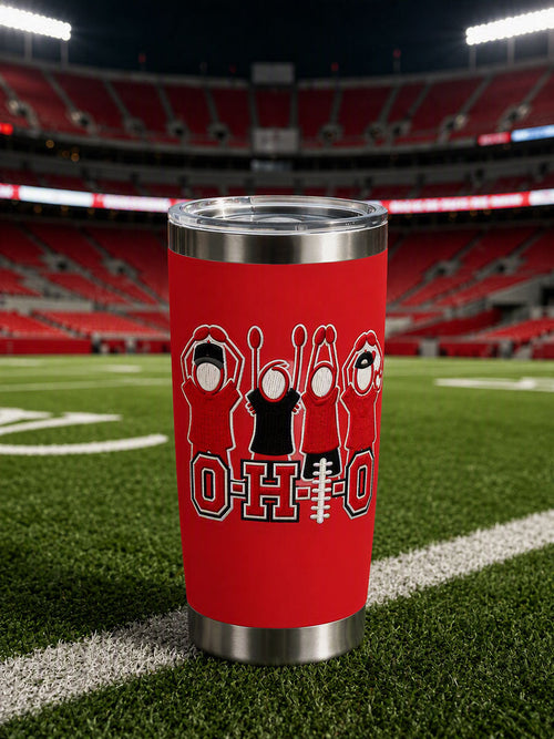 Football Fan Stainless Steel Insulated Cup