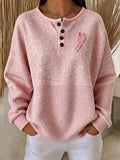 Women'S Casual Printed Sweatshirt