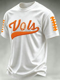 Men'S Football Print Waffle T-Shirt