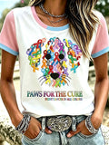 Women'S Disease Awareness Fights Against All Cancer Casual Tops