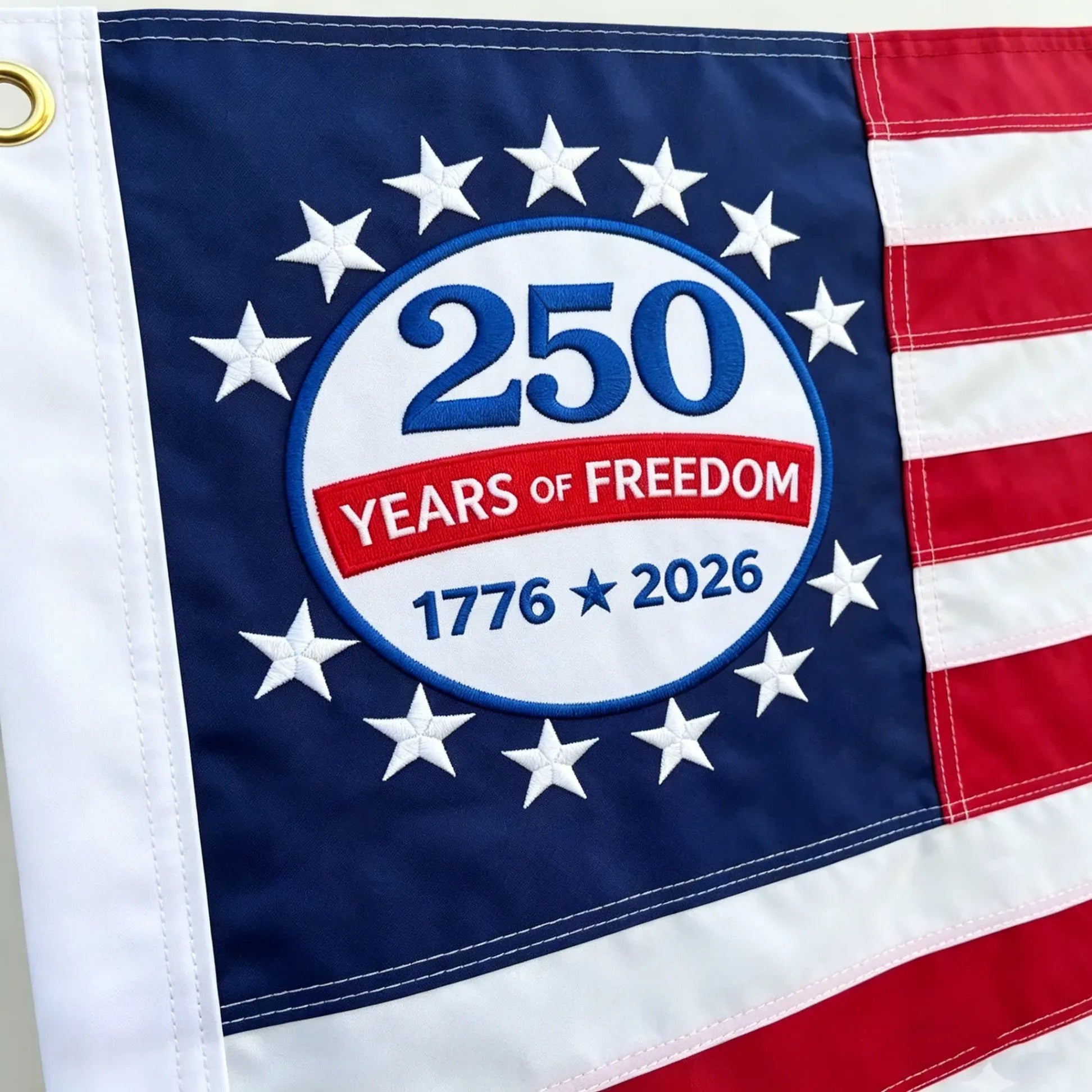 Last Day 49% OFF🔥Handmade 250th Anniversary USA Commemorative Flag (3x5 Ft)