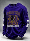 Men's Baltimore Ravens Football Prowess Raven Logo Printed T-shirt