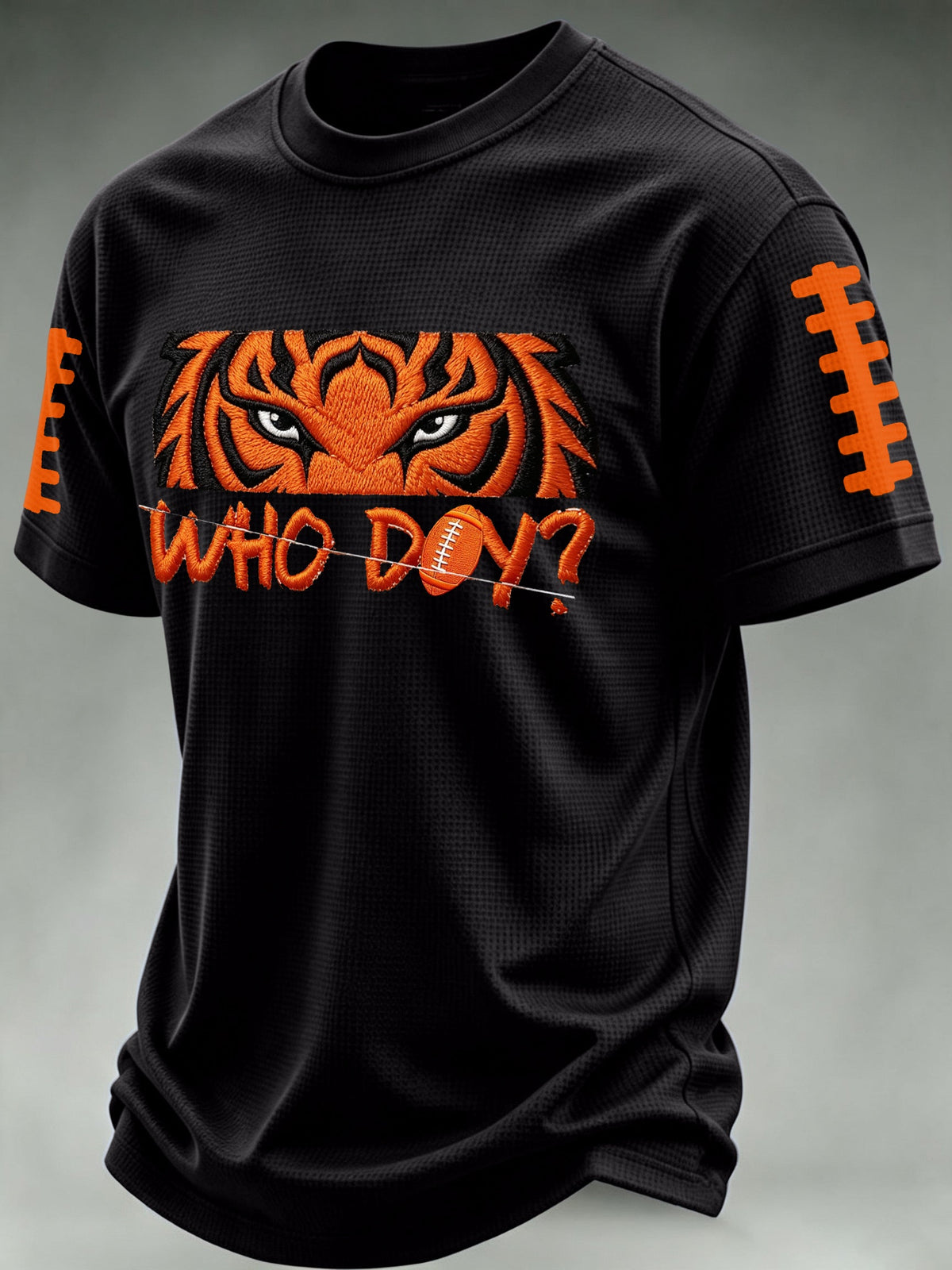 Men'S Football Print Waffle T-Shirt