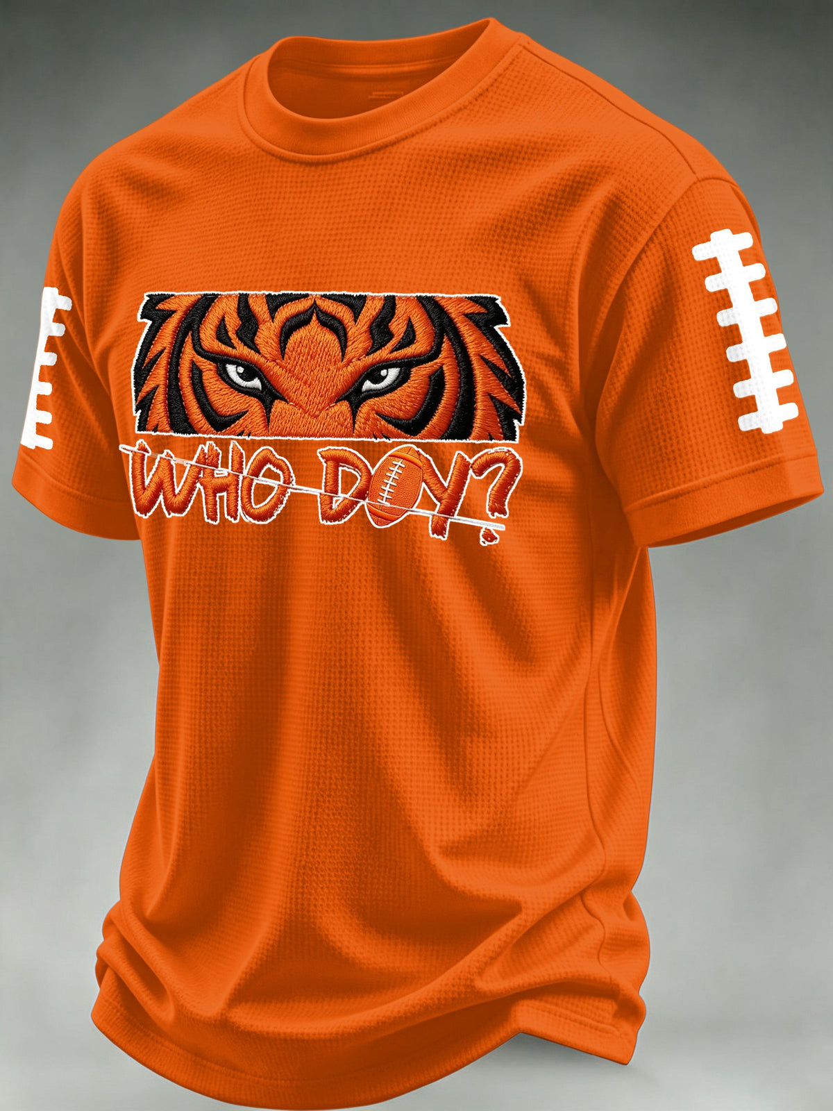 Men'S Football Print Waffle T-Shirt