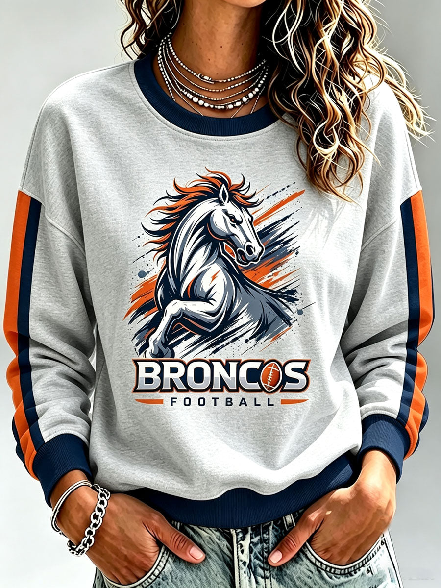 Women'S Football Fan Casual Sweatshirt