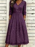 Women'S  Floral Printed Casual Dress