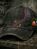 Neutral Australian Indigenous Day casual hat
