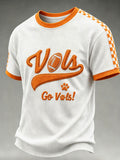 Men'S Football Print Waffle T-Shirt