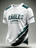 Men'S Football Fan Waffle T-Shirt