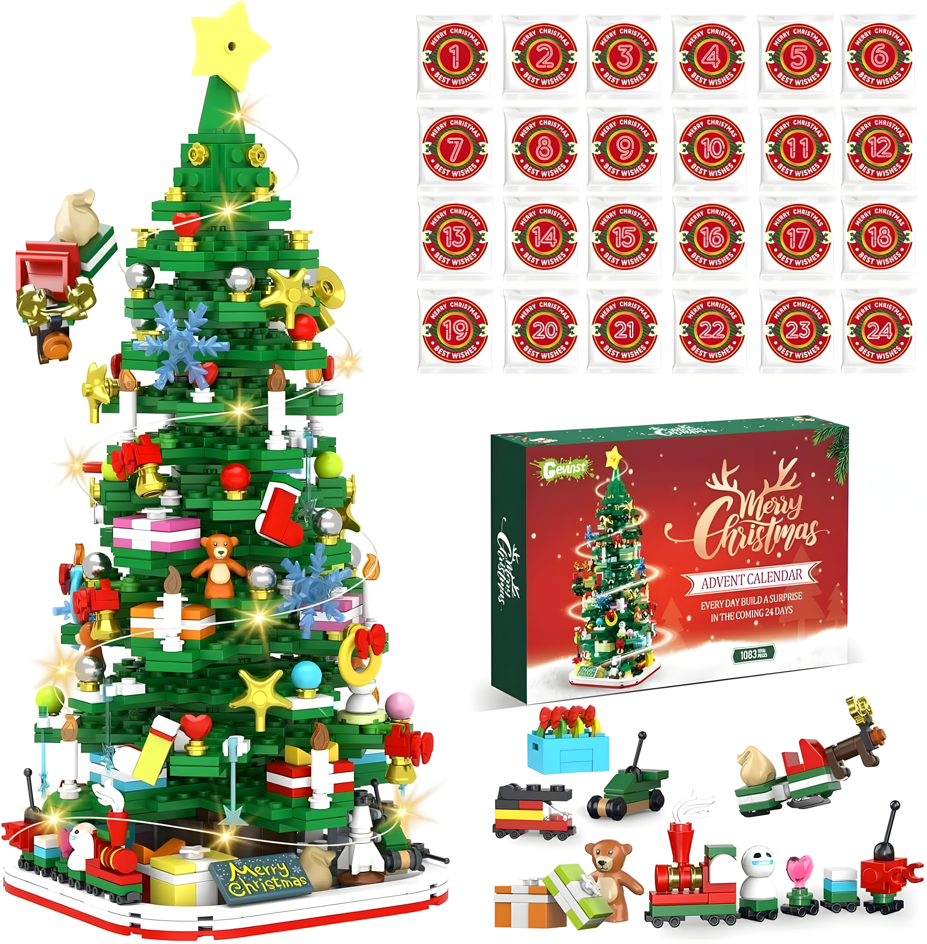 brikzen™ Christmas Advent Calendar🎄