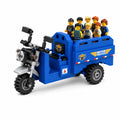 Urban Memories · Retro Blue Motor Cargo Tricycle